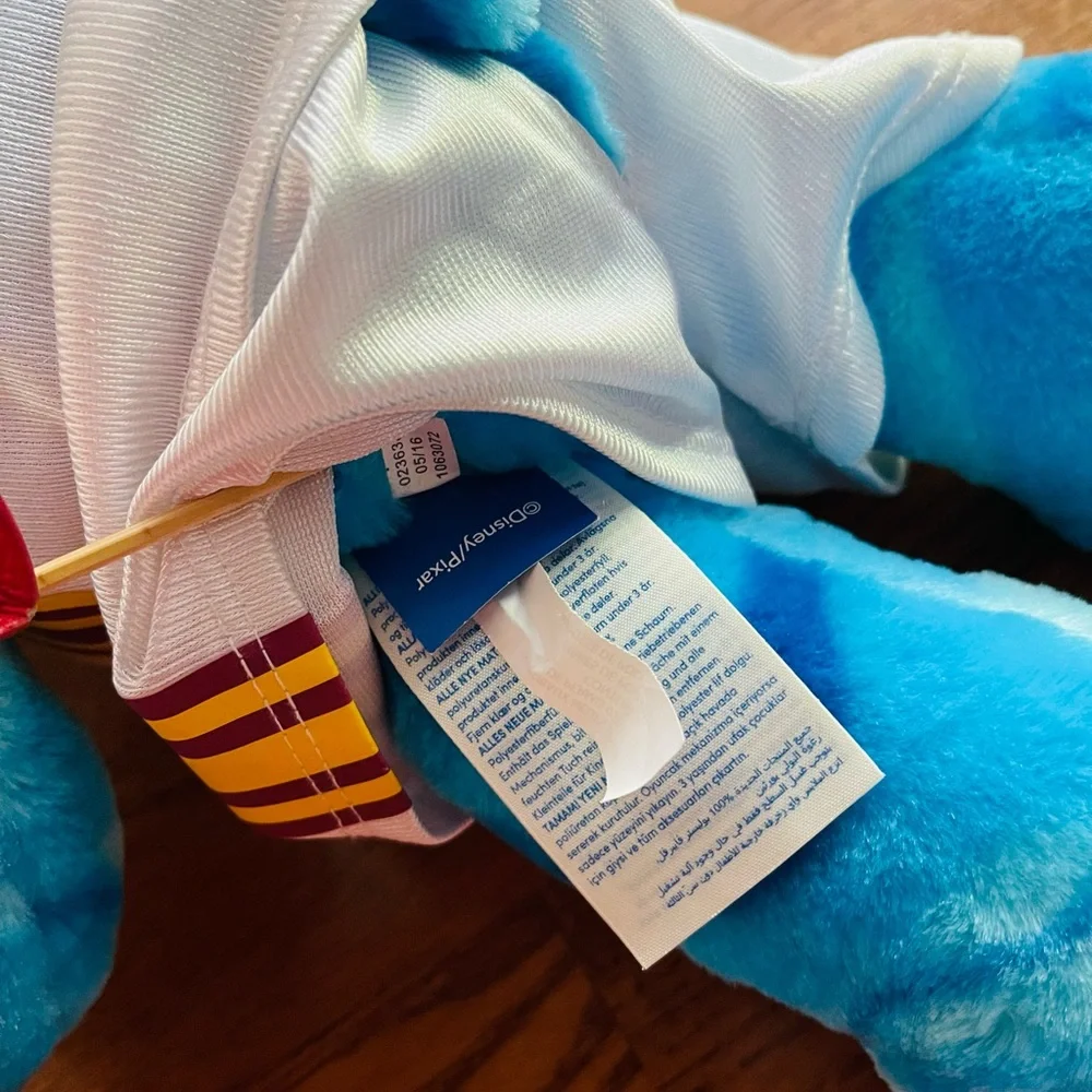 Disney Pixar finding Dory build a bear , blue , with official bab NBA clothes